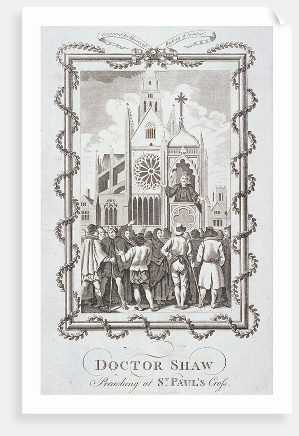 St Paul's Cathedral (old), London by Anonymous