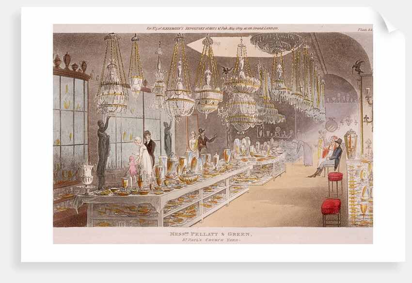 St Paul's Churchyard, London by Anonymous