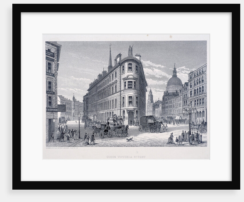 Queen Victoria Street, London by Anonymous