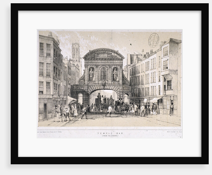 Temple Bar, London by M & N Hanhart