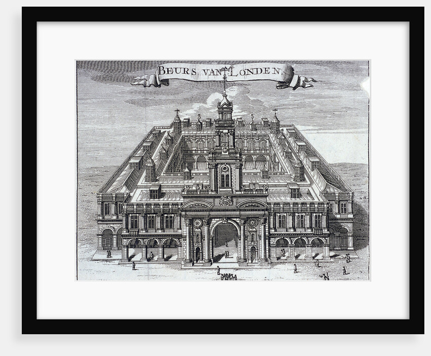 Beurs Van Londen, Royal Exchange (2nd) exterior, London by Anonymous