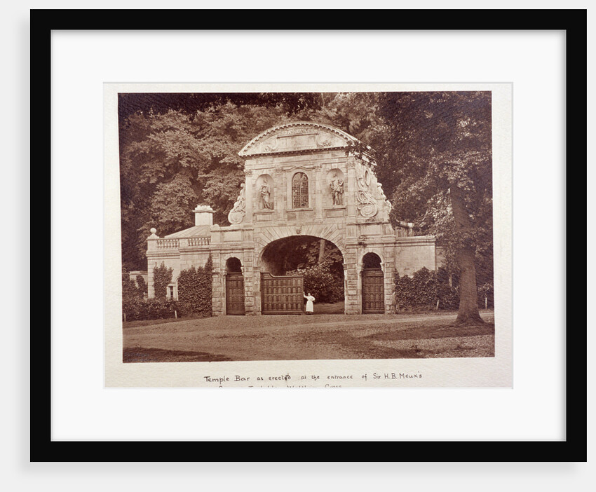 Temple Bar, Theobalds Park, Cheshunt, Hertfordshire by Anonymous