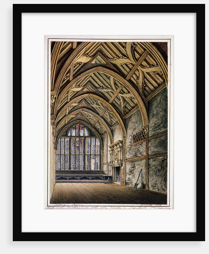 Trinity Hall, London by William Capon