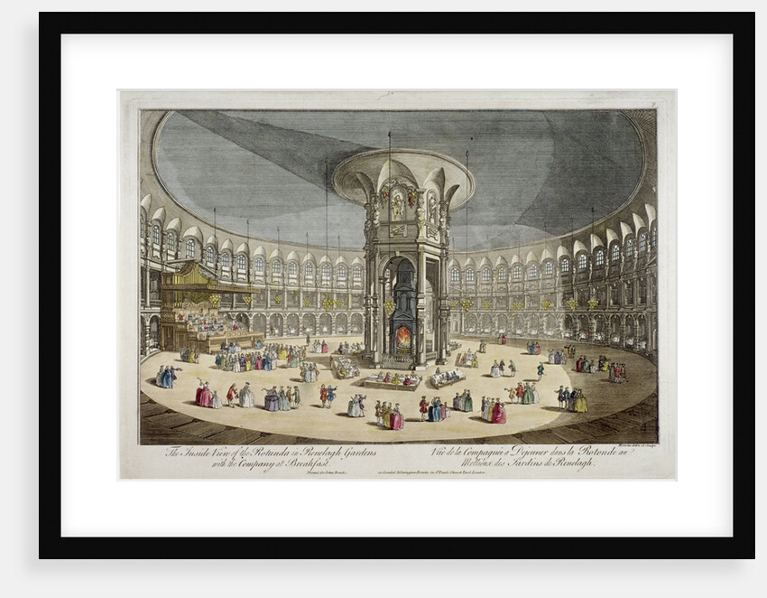 The Rotunda in Ranelagh Gardens, Chelsea, London by Thomas Bowles