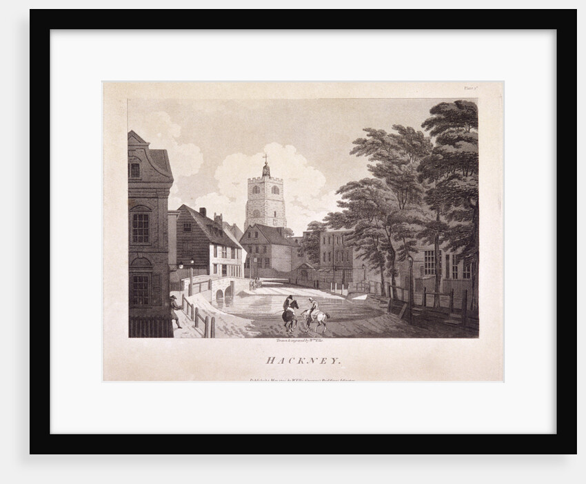 Hackney Brook, Hackney, London by William Ellis