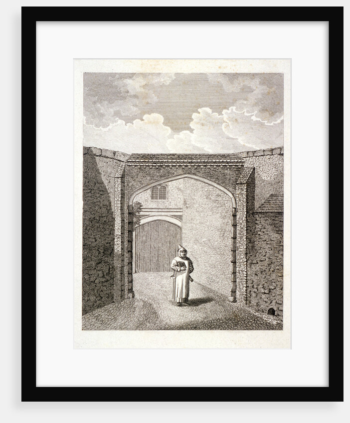 The gateway at Charterhouse, Finsbury, London by John Barlow