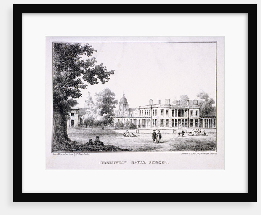 The Royal Hospital School, Greenwich, London by W Bligh Barker