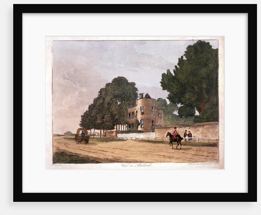 The south lodge at the Ranger's House, Greenwich, London by Paul Sandby