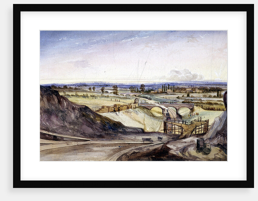 General view of Hampstead, London by Edmund Marks