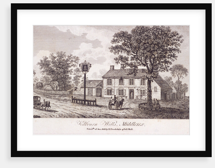 Kilburn Wells, Hampstead, London by Anonymous