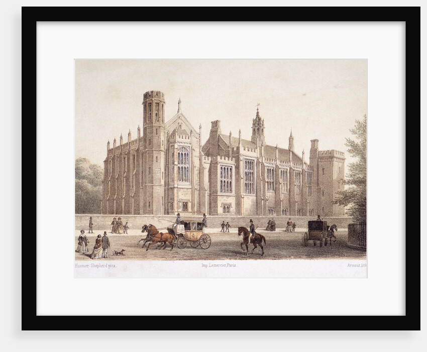 Lincoln's Inn, Holborn, London by Jules Louis Arnout