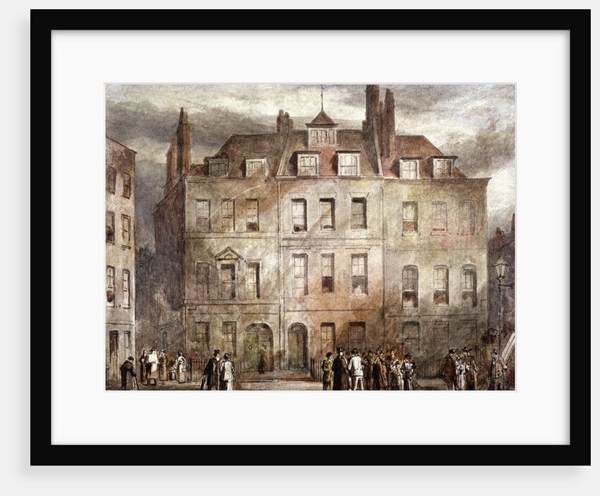 Sheriffs Court, Red Lion Square, Holborn, London by George Sidney Shepherd