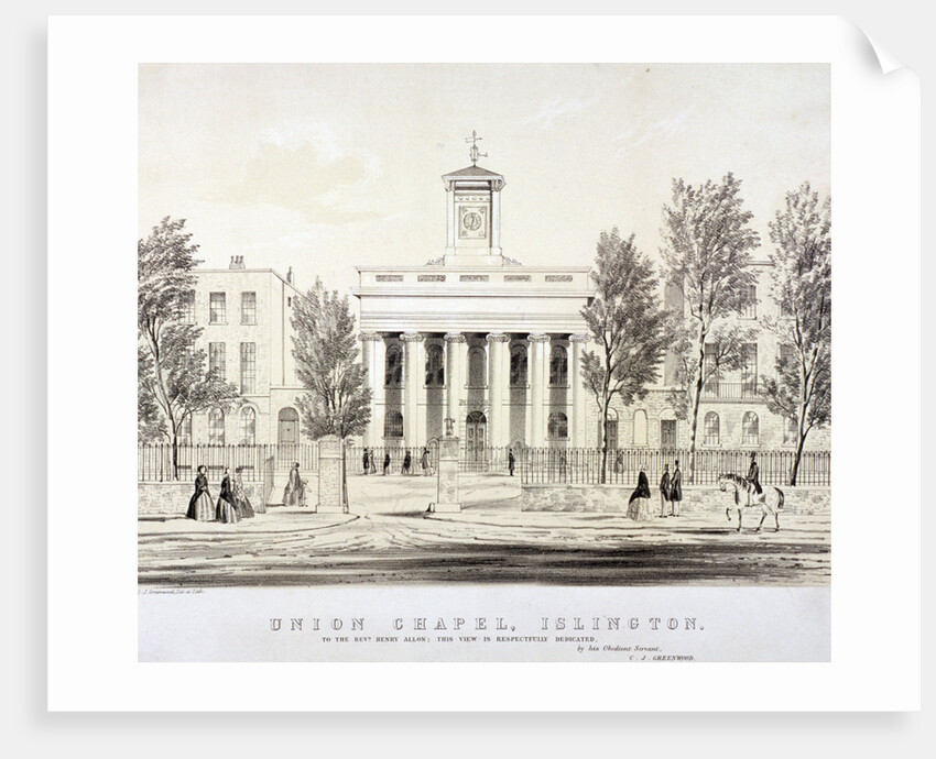 The Union Chapel, Islington, London by CJ Greenwood