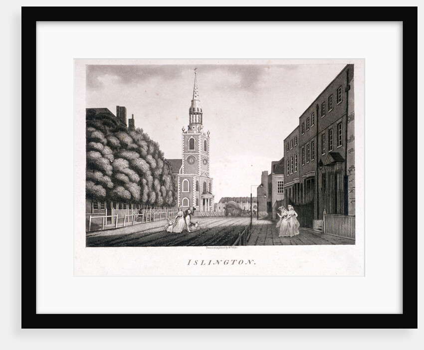 St Mary, Islington, London by William Ellis