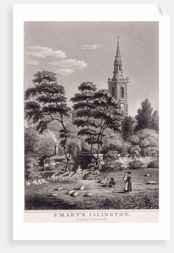 St Mary, Islington, London by Anonymous