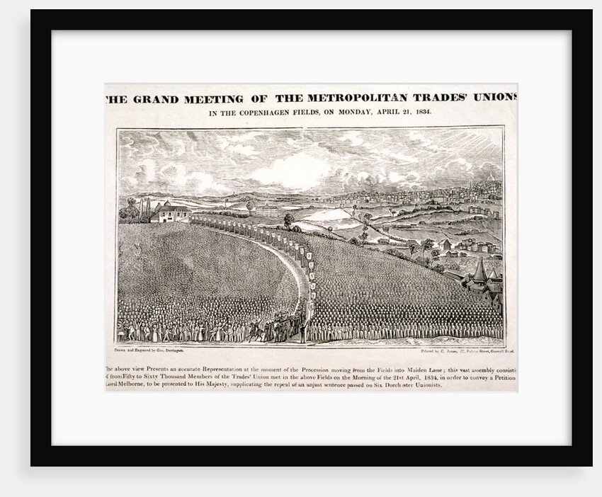 Copenhagen Fields, Islington, London by George Dorrington