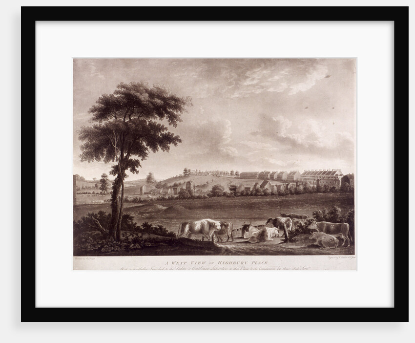 Highbury Place, Highbury, Islington, London by Robert Pollard