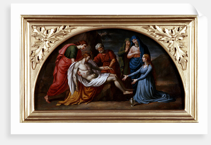 Lamentation over Christ by L Scotti