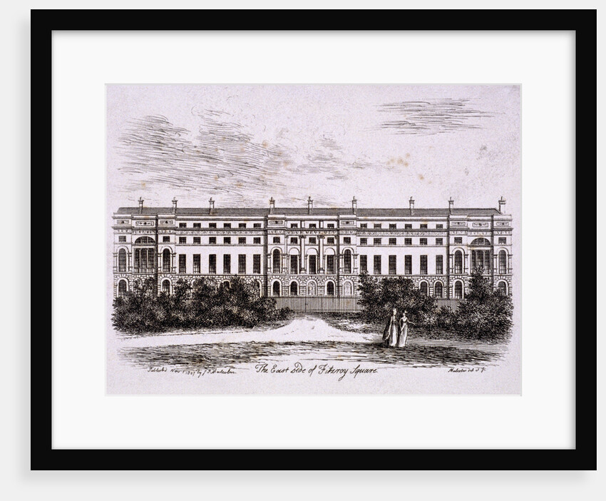 Fitzroy Square, St Pancras, London by James Peller Malcolm