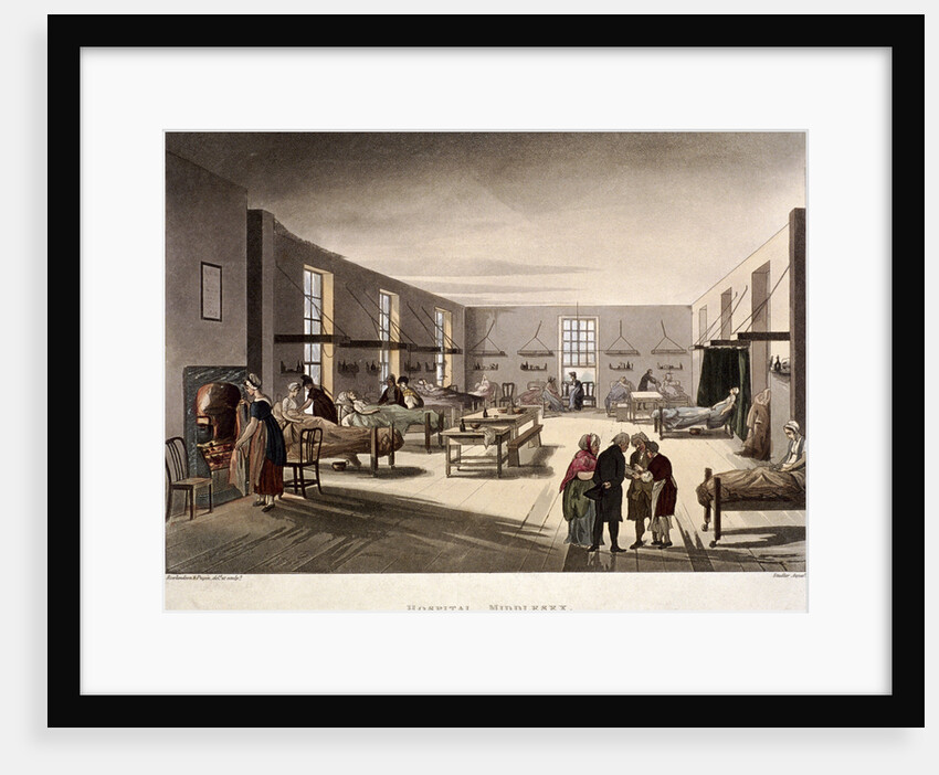 Mortimer Street, Marylebone, London by Joseph Constantine Stadler