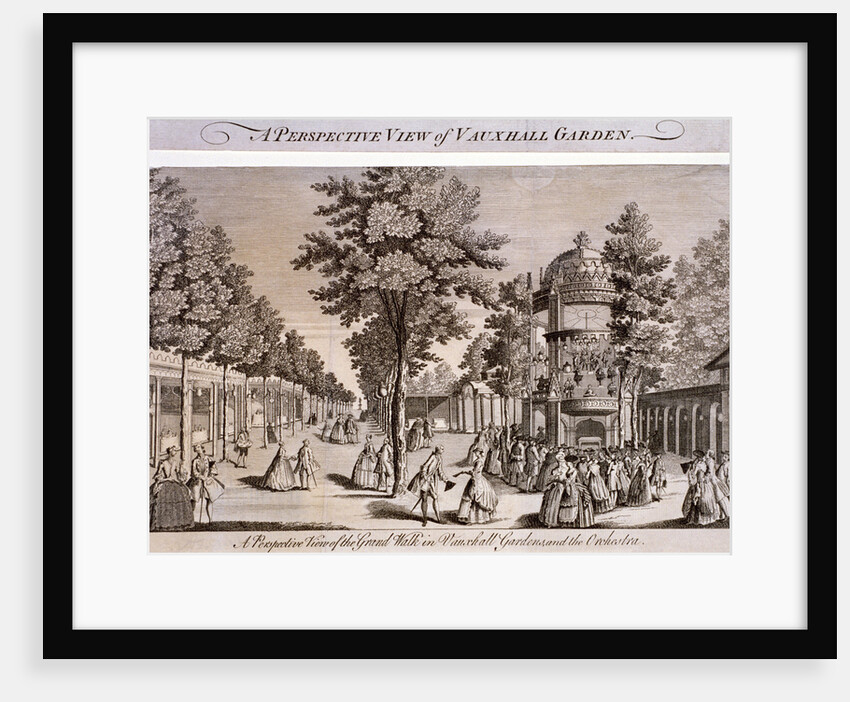 Vauxhall Gardens, Lambeth, London by Anonymous