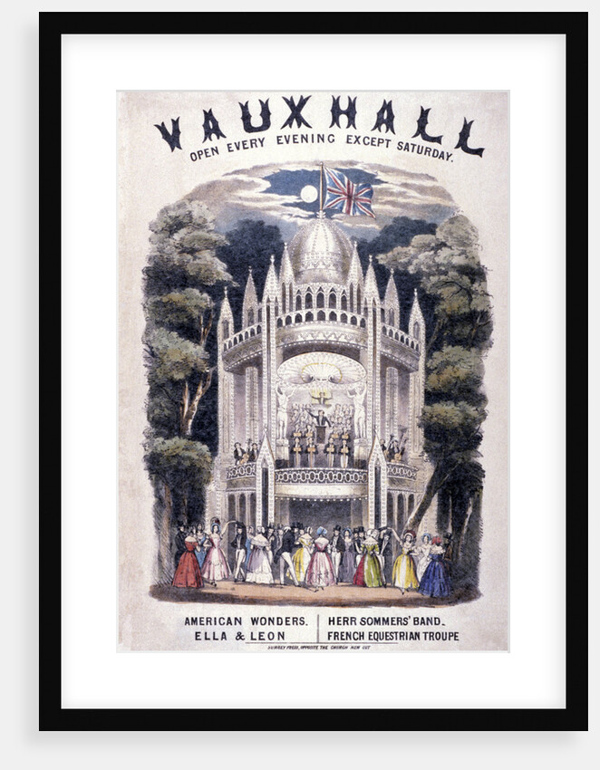 Vauxhall Gardens, Lambeth, London by Anonymous
