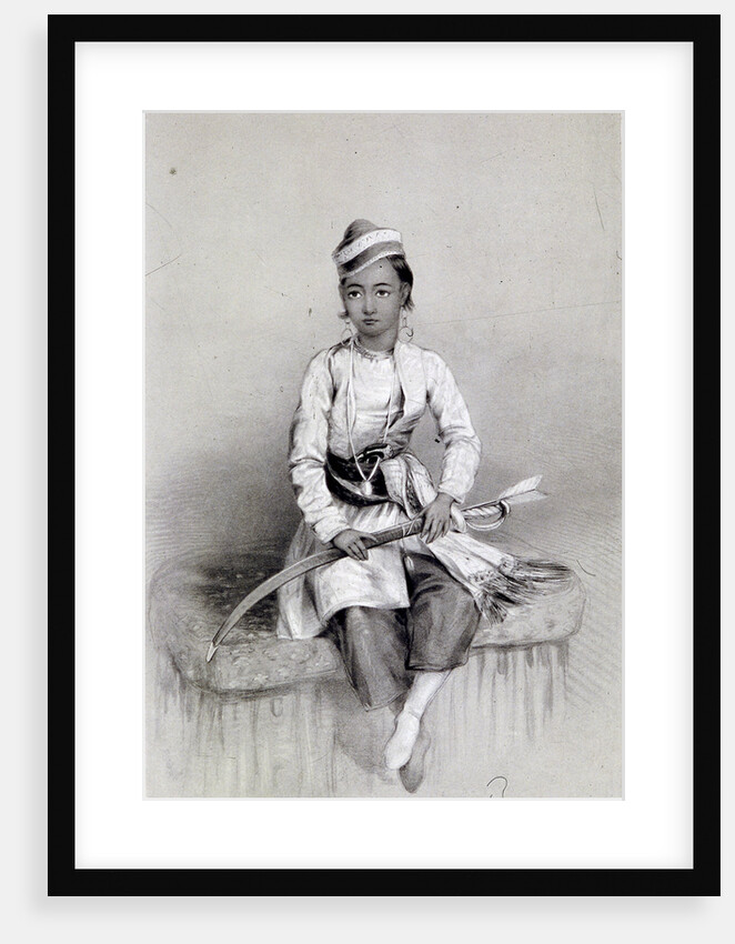 A Young Hill Raja by Lowes Dickinson