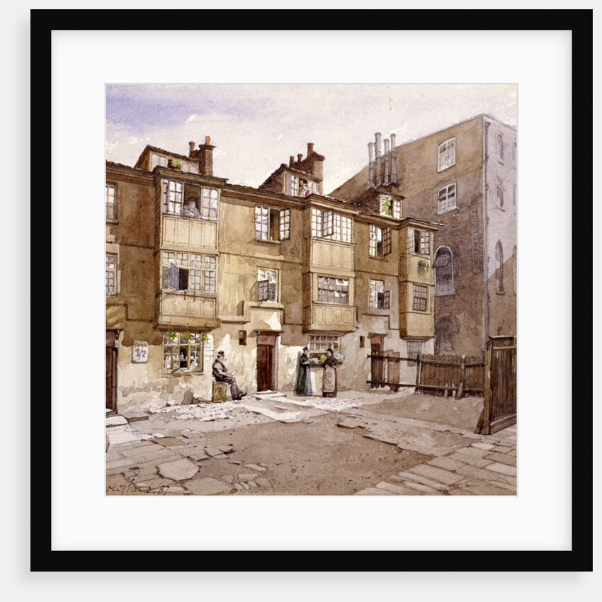 Paul's Alley, Australia Avenue, London by John Crowther