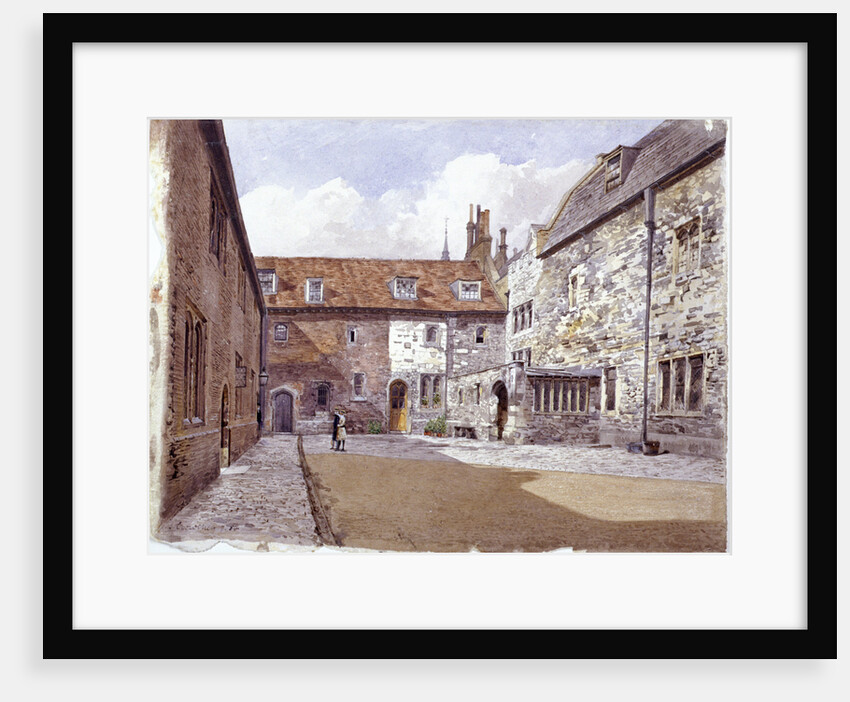 Wash house court, Charterhouse, London by John Crowther