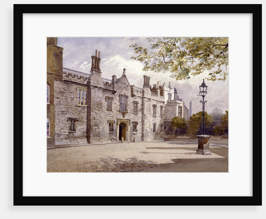 Master's Lodge, Charterhouse, London by John Crowther