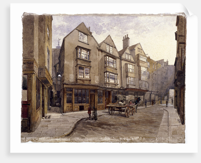 Cloth Fair, London by John Crowther