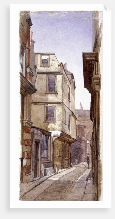 Residence of Anne Boleyn's Father, Great St Helens, London by John Crowther