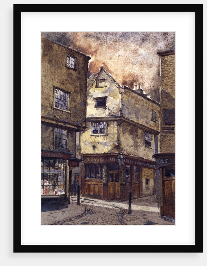 Dick Whittington Inn, Cloth Fair, London by John Crowther