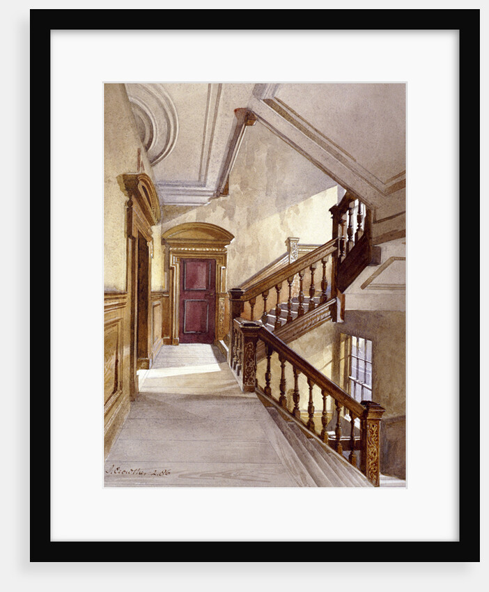 Sir Christopher Wren's House, Botolph Lane, London by John Crowther