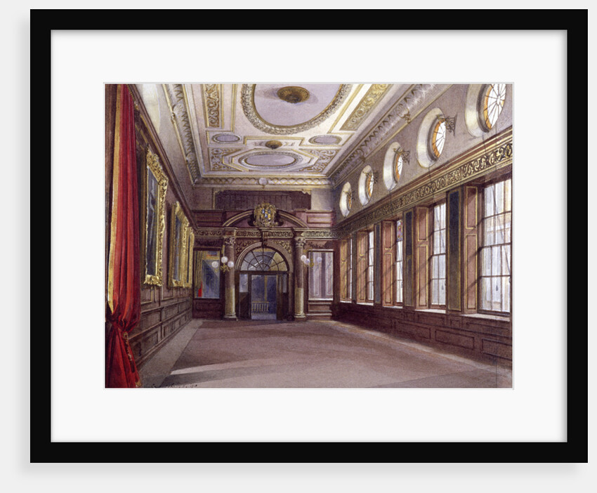 Interior of Tallow Chandlers' Hall, London by John Crowther