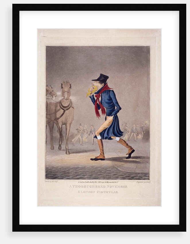 A thoroughbred November and London particular by George Hunt