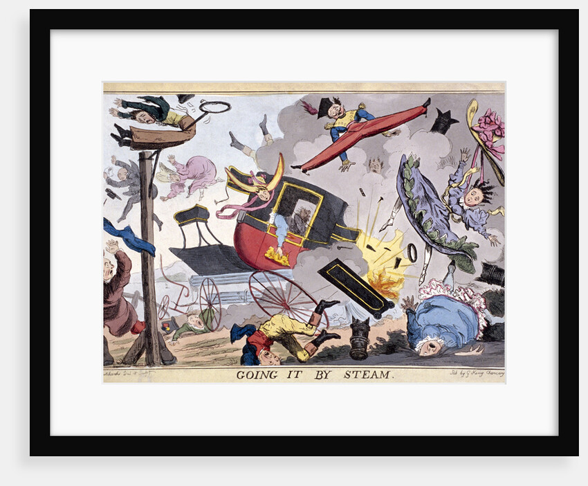 Going it by steam by Robert Seymour