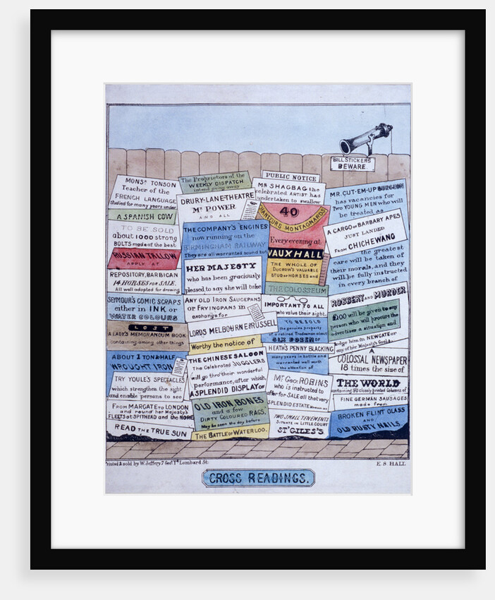 Cross Readings by ES Hall