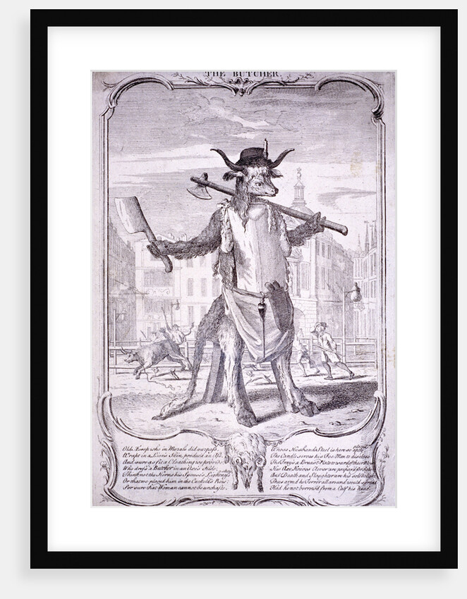 The butcher by George Bickham