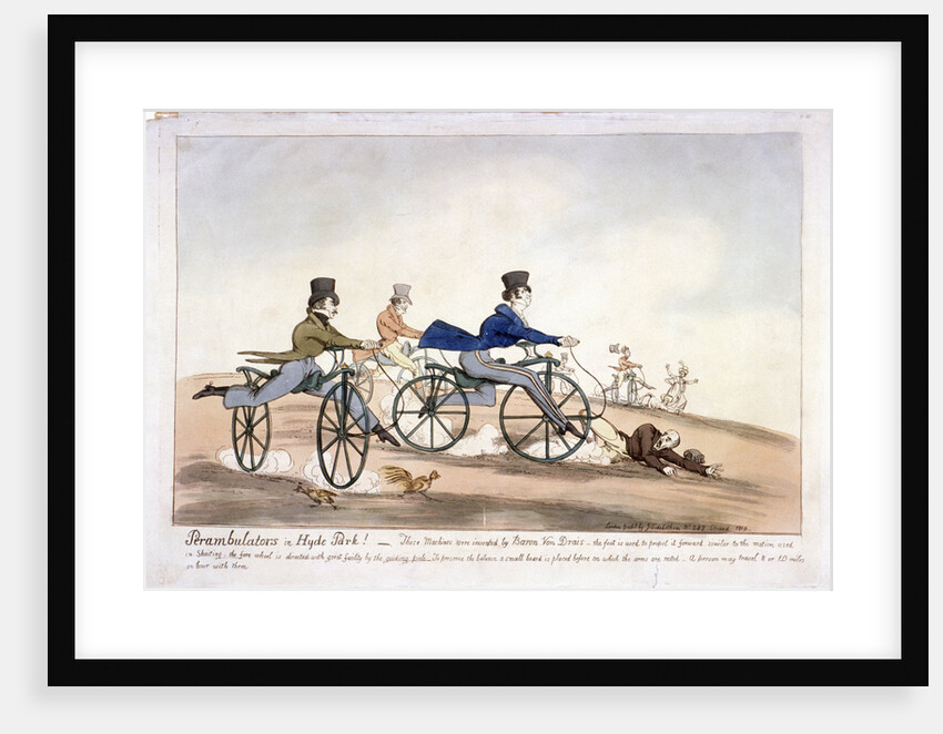 Perambulators in Hyde Park!, London by Anonymous