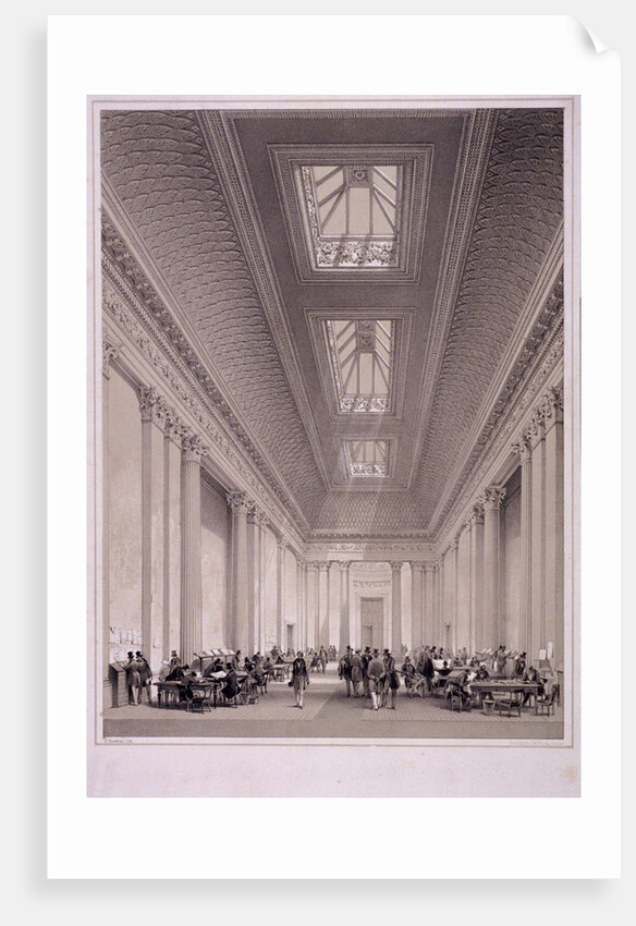 Hall of Commerce, Threadneedle Street, London by George Hawkins