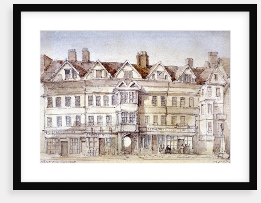 Staple Inn, Holborn, London by Thomas Colman Dibdin