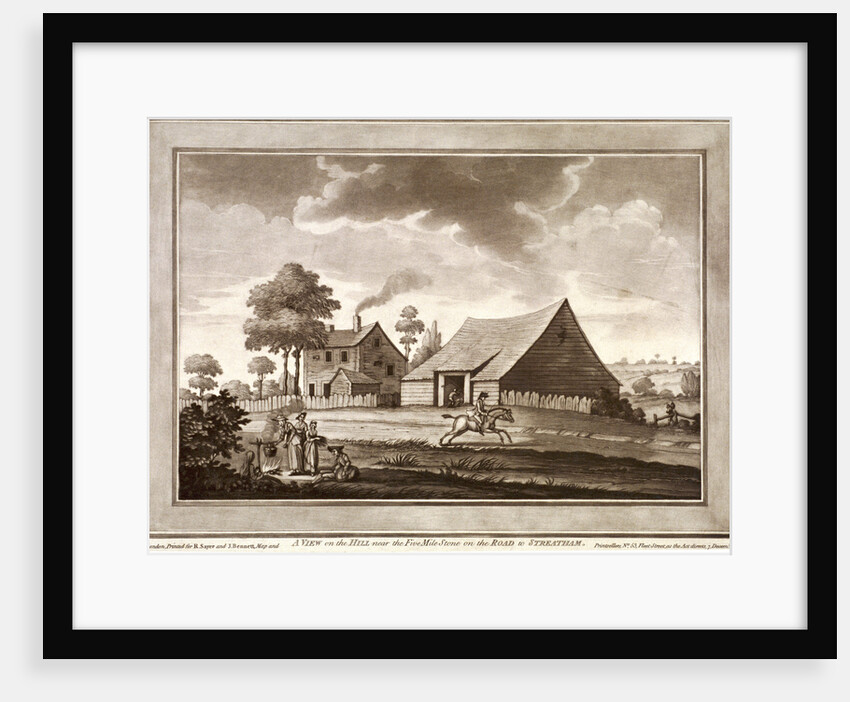 Hill in Brixton, London by Anonymous