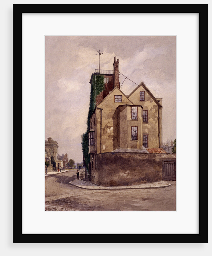 Canonbury Tower, Islington, London, 1887 by John Crowther