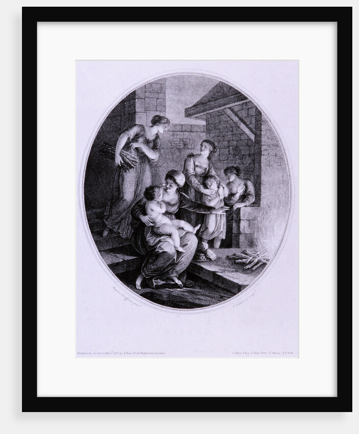 Winter, c1782 by Francesco Bartolozzi