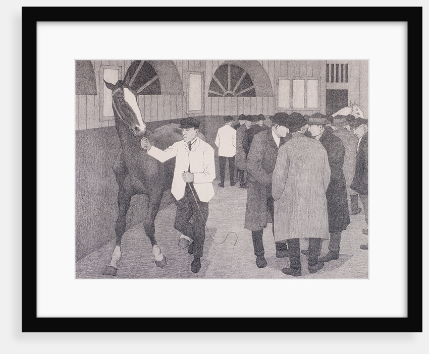 Horse dealers at the Barbican, London by Anonymous