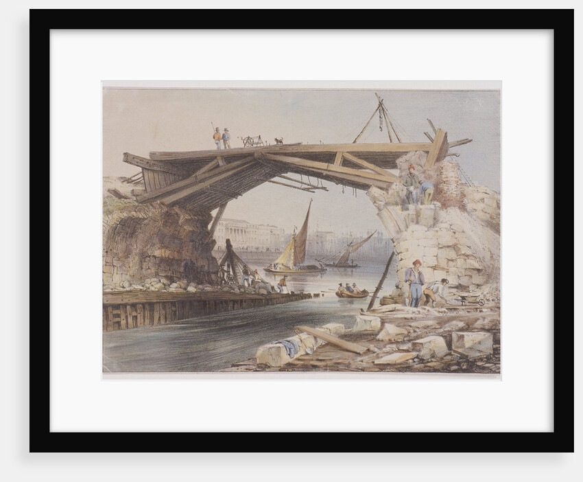 London Bridge (old) by Anonymous