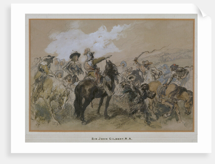 Horsemen at the time of Charles I by Sir John Gilbert