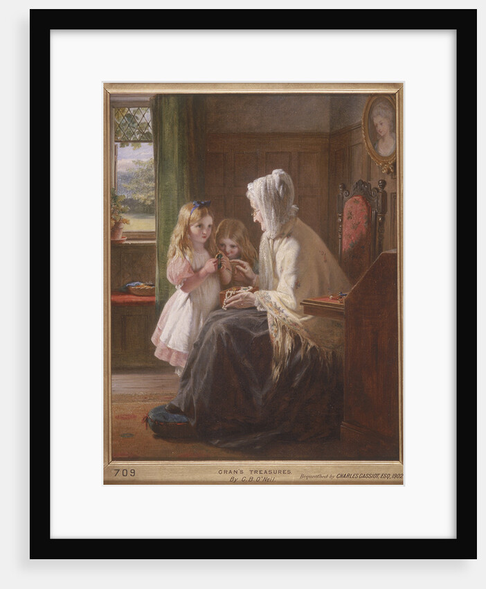 Gran's Treasures by George Bernard O'Neill