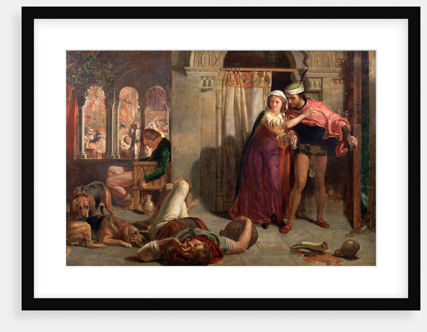 The Eve of St Agnes by William Holman Hunt